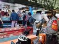 Polsek Krembangan Lakukan Penertiban Masker di Warkop & Cafe