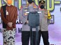 Panglima dan Kapolri Tinjau Vaksinasi Ribuan Anggota Untuk Persiapan Pengamanan Mudik Lebaran