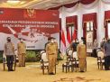 Forkopimda Jatim Ikuti Zoom Meeting Bersama Presiden RI di Gedung Negara Grahadi Surabaya