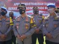 Korpolairud Baharkam Polri Tinjau Pendistribusian Bansos Warga Terdampak PPKM Darurat di Kota Mojokerto