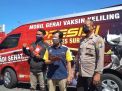 Mobil Vaksin Keliling Polrestabes Surabaya Siap Mensupport Komunitas Masyarakat