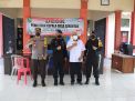 Kapolres Sumenep Dampingi Dansat Brimob, Cek Kesiapan Personel Pengamanan Pilkades Serentak 2021