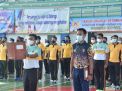 Pimpin Upacara Pembukaan Turnamen Bulu Tangkis Dan Bola Voli, Kapolres Lamongan : Junjung Tinggi Sportivitas