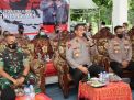 Tinjau Vaksin Serentak di Bangkalan, Wakapolda Jatim Beri Motivasi Warga dan Santri Sukseskan Vaksinasi