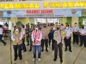 Forkopimda Jatim dampingi Menhub dan Kakorlantas Polri Lakukan Pengecekan Bandara, Tempat Karantina dan Terminal