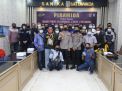 Peringati HPN 2022, Kapolres Tulungagung Gelar PIRAMIDA dan Potong Tumpeng
