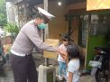 Sapa Saya' Program Satlantas Polres Batu Berbagi Kepada Anak Yatim Piatu