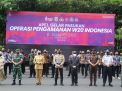 Pimpin Apel Gelar Pasukan Sambut W20, Kapolres Batu: Tingkatkan Sinergitas dan Disiplin Prokes