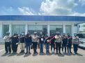 Satlantas Polresta Mojokerto Gandeng Komunitas Club Otomotif Kampanyekan Prokes di Jatim