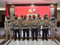 Kapolda Jatim Pimpin Upacara Penyambutan Personil Polda Jatim Satgas Garbha FPU 2 Minusca dan Satgas Garbha FPU 12 UNAMID /UN