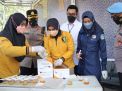 Wujudkan Mudik Aman Mudik Sehat,Polresta Sidoarjo Gelar Test Urine Sopir Bus di Terminal Purabaya