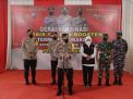 Forkopimda Jatim Mendampingi Kapolri Cek Kesiapan Posko di Terminal Purabaya