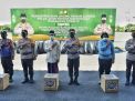 Kapolda Jatim Lepas Distribusi Daging Qurban Door to Door untuk Masyarakat Terdampak Covid-19
