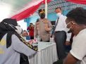 Kapolda Jatim Cek Vaksinasi di UMM bersama Presiden RI dan Kapolri