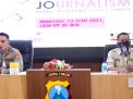 IJTI Jember Inisiasi Training OF Mobile Journalism di Polres Jember