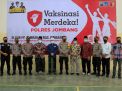 Ratusan Santri Ponpes Tambakberas Jalani Vaksinasi Yang Digelar Polres Jombang