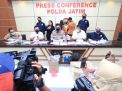 Pasangan Kekasih, Pengedar Sabu Jaringan Malaysia Diringkus Polda Jatim