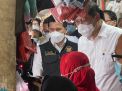 Satgas Pangan Polda Jatim, Bersama Menteri Perdagangan Pantau Harga dan Stok Kebutuhan Bahan Pokok di Pasar Wonokromo