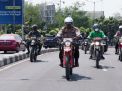 Kendarai Motor, Forkopimda Sidoarjo Pantau Vaksinasi Covid-19 di Dusun Kepetingan