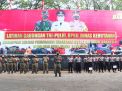 Napak Tilas Dan Kibarkan Bendera Merah Putih Raksasa, Awali Latgab Sar Di Madiun