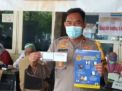 Kapolsek Semampir Bersama Anggota Jalani Suntik Vaksin Covid-19 di Posko PPKM Kelurahan Ampel