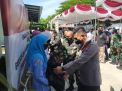 AKBP Abdul Hafidz S.IK, M.Si Hadiri Bansos Dan Vaksinasi Akabri 89 Di Kabupaten Sampang