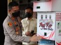 Pertama di Indonesia, Polresta Malang Kota Luncurkan Dispenser Masker