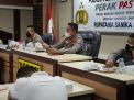 KAPOLRES TANJUNG PERAK PIMPIN PELAKSANAAN VIDCON DENGAN MENTERI MANIVEST RI