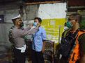 POLSEK PABEAN CANTIKAN GELAR OPERASI YUSTISI PROTOKOL KESEHATAN MALAM HARI DI JALAN BUNGURAN