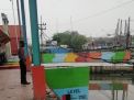 Polsek Asemrowo Pantau Debit Air Di Pintu Air Balong, Antisipasi Potensi Banjir