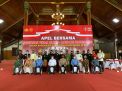 Wujudkan Tulungagung Kondusif dan Cinta NKRI, Perguruan Silat Sekabupaten Tulungagung Gelar Apel Bersama