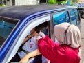 Gelar Vaksinasi Drive Thru, Polres Pelabuhan Tanjung Perak Layani Vaksinasi Dosis 1 dan 2 Setiap Hari