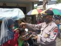 Polsek Krembangan Gelar Operasi Yustisi, Sasar Penjual dan Pembeli di Pasar Kalianak Timur