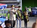 Tingkatkan Capaian Vaksinasi Lansia, Polisi Gunakan Gerobak Vaksin di Pasar