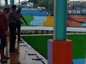 Polsek Asemrowo Rutin Lakukan Pengecekan Ketinggian Debit Air, Antisipasi Terjadinya Banjir