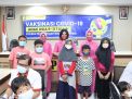 Kapolres Pelabuhan Tanjung Perak Lakukan Peninjauan Terhadap Kegiatan Vaksinasi Untuk Anak