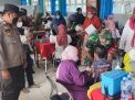 Polsek Krembangan Lakukan Pengamanan Giat Vaksinasi Di SDN Dupak 1