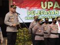 Kapolres Tanjung Perak Pimpin Upacara Pemberian Penghargaan, Penyerahan Beasiswa Pendidikan dan Purna Bhakti