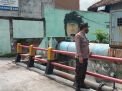 Polsek Krembangan Lakukan Pengecekan Debit Air, Waspada Terjadinya Banjir