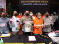 Polresta Malang Kota Gagalkan Peredaran Narkoba  2,6 KG