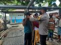 Polsek Krembangan Lakukan Giat Bagi Masker dan Beri Himbauan Untuk Mematuhi Peraturan Prokes