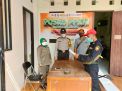 Bhabinkamtibmas Pegirian Sambang Posko PPKM, Sosialisasikan PPKM Darurat
