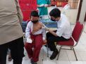 Polsek Semampir Lakukan Pengamanan Terhadap Kegiatan Vaksinasi Anak-Anak
