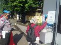 Wajib Cek Suhu Badan dan Scan Barcode Peduli Lindungi, Wujud Polres Pelabuhan Tanjung Perak Mencegah Penyebaran Covid-19