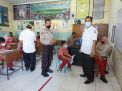 Polsek Krembangan Lakukan Pendampingan Giat Vaksinasi Untuk Anak-Anak Usia 6 Hingga 11 Tahun