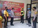 Vaksinasi Lansia, Polres Batu Bagi Doorprize