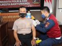 Polresta Banyuwangi Gencarkan Vaksinasi Booster untuk Anggota