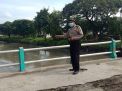 Pantau Ketinggian Debit Air, Bentuk Kewaspadaan Polsek Pabean Cantikan Terhadap Bencana Banjir