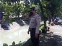 Pengecekan Debit Air Rutin Dilaksanakan Polsek Semampir, Waspada Terjadinya Banjir