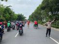 Polsek Krembangan Lakukan Operasi Yustisi Gabungan di Depan Klenteng Mbah Ratu